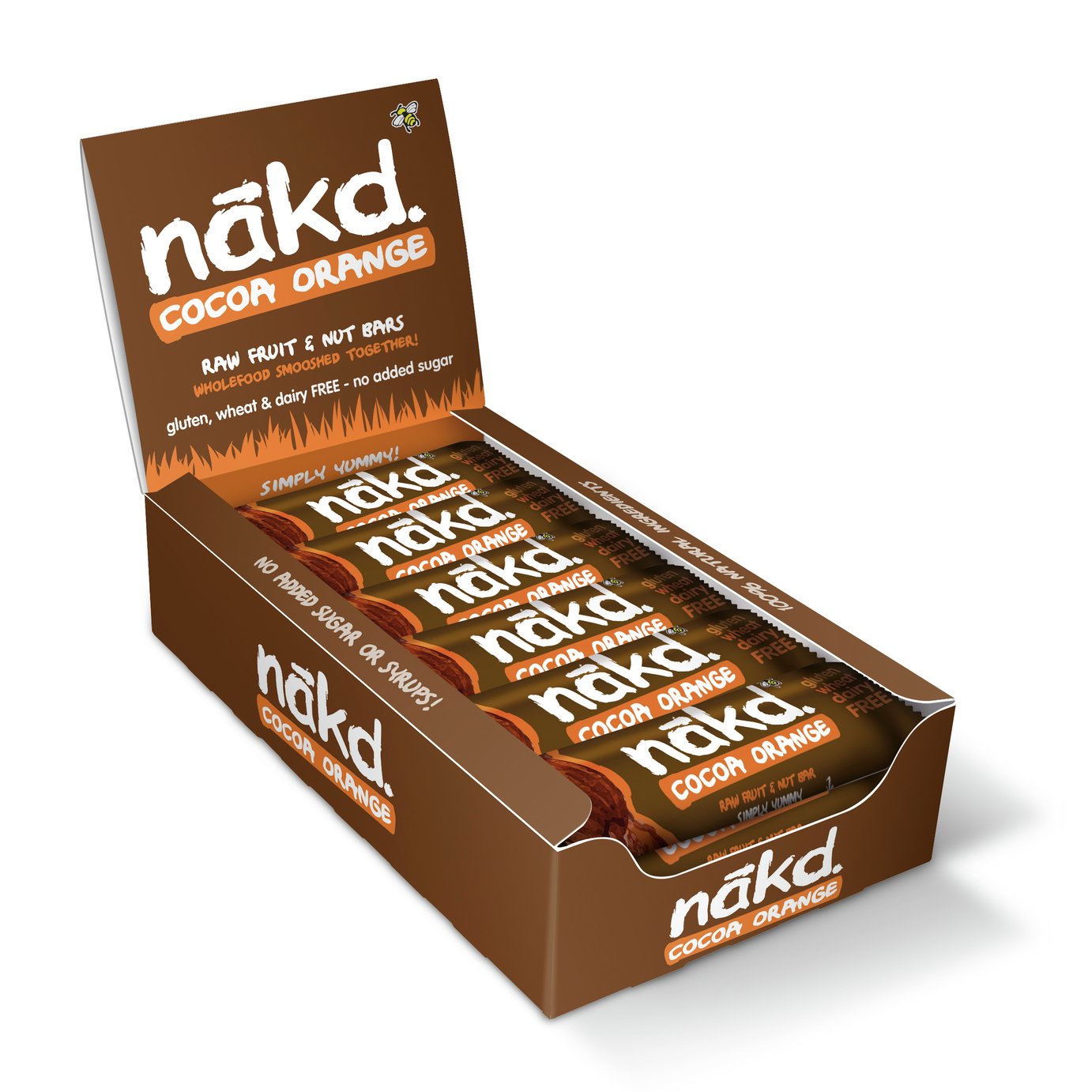 Nakd Cocoa Orange Snack Bars x 18 Review