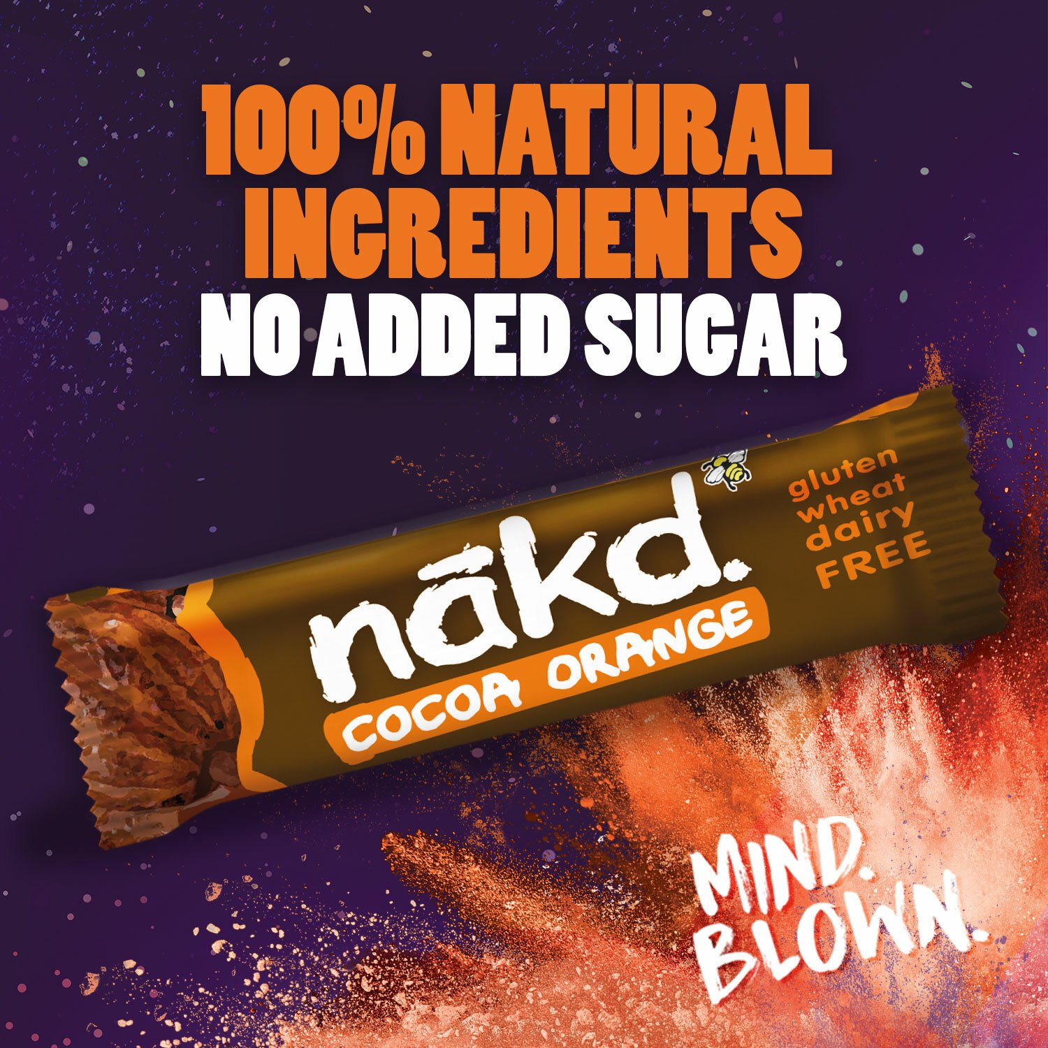 Nakd Cocoa Orange Snack Bars x 18 Review