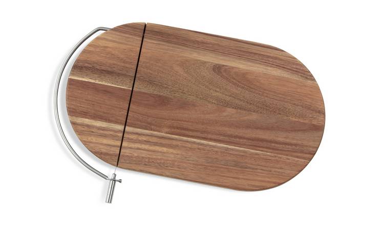 Habitat Acacia Wood Cheese Cutter Board