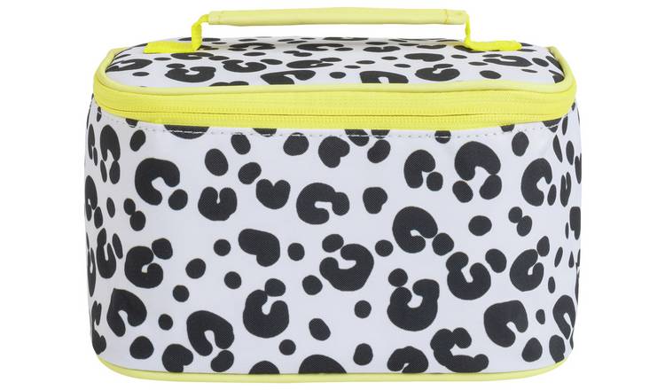 Home Leopard Neon Lunch Bag