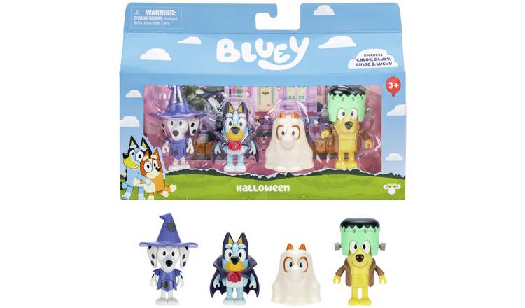 Bluey S11 Figure 4 Pack Costume Party 