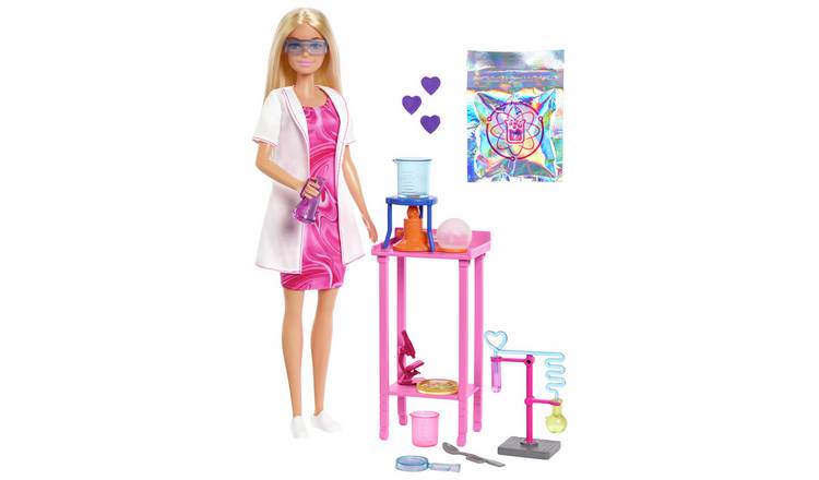 Barbie Scientist Doll Playset with Doll & Accessories -32cm