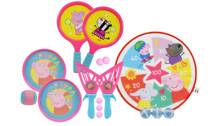 Peppa Pig Bumper Box 4 in 1 Garden Games