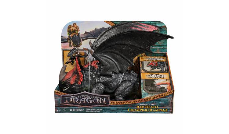 How to Train Your Dragon Red Death Chomping Rampage Toy 