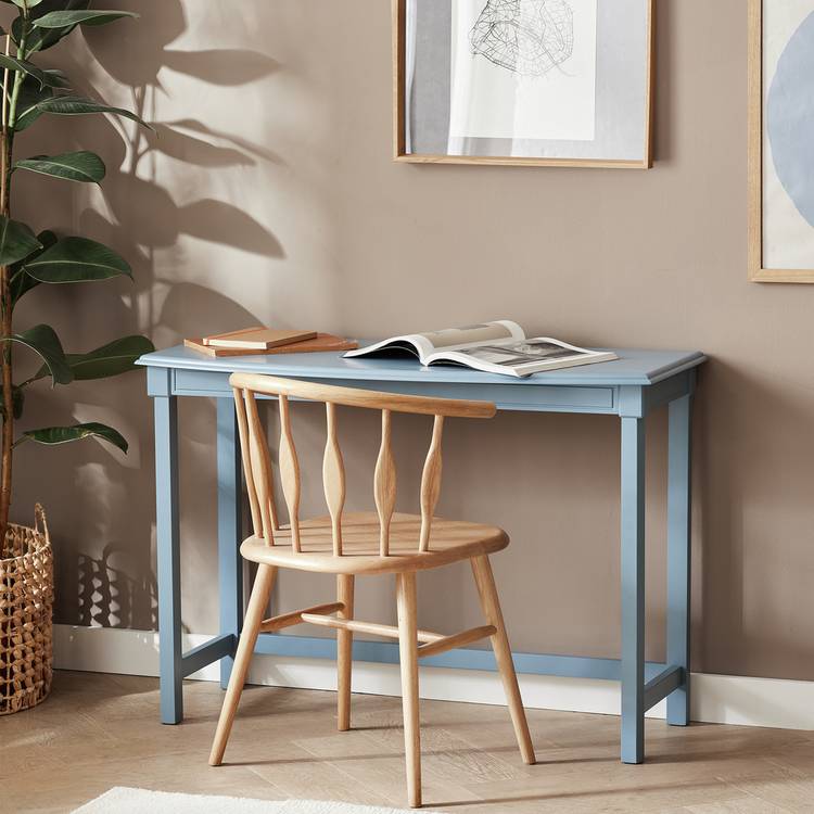 Argos Home Hera Office Desk - Blue 0