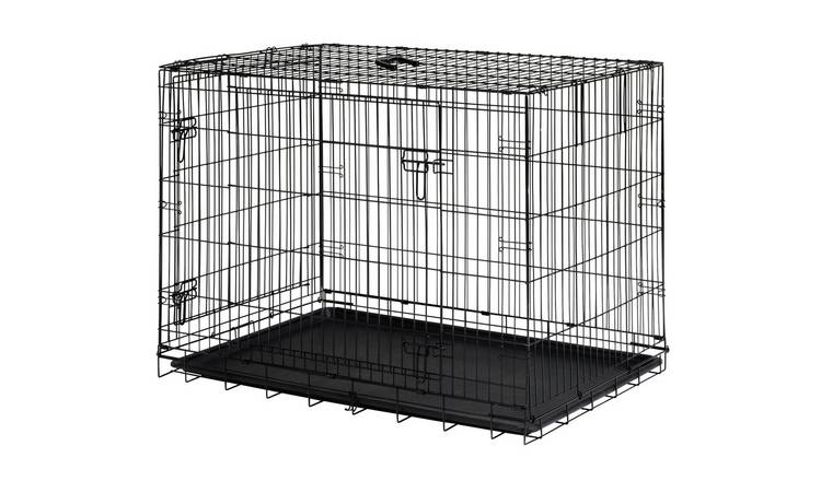 Double Door 42 inch Pet Cage - Extra Large