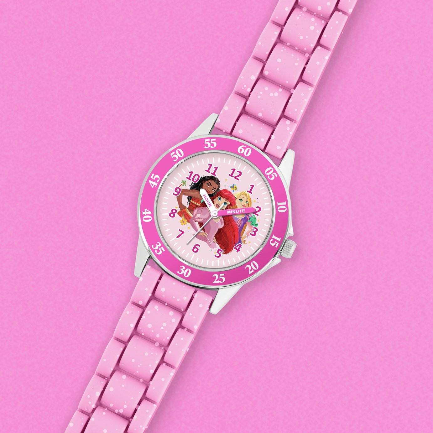 Buy Disney Kids Pink Time Teacher Watch | Kids watches | Argos