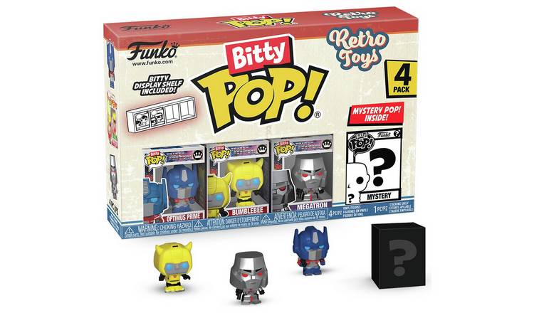 Funko Bitty POP Transformers Retro Figure-Pack of 4