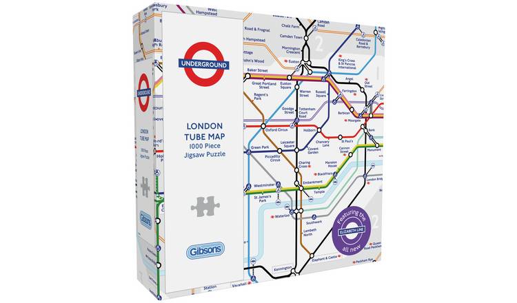 Gibsons Transport for London Tube Map 1000 Piece Puzzle