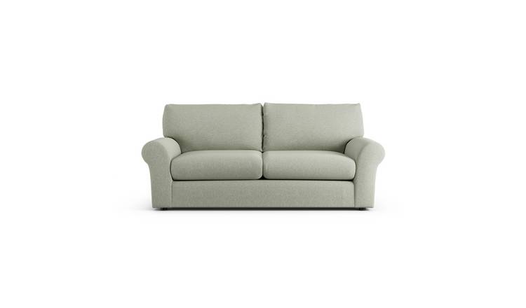 Habitat Molton Fabric 3 Seater Sofa Bed - Sage Green