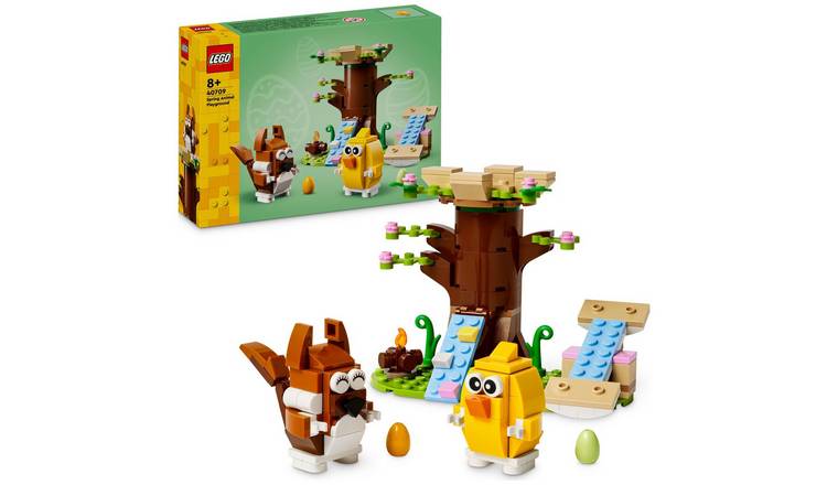 LEGO Spring Animal Playground Set with Toy Tree-House 40709