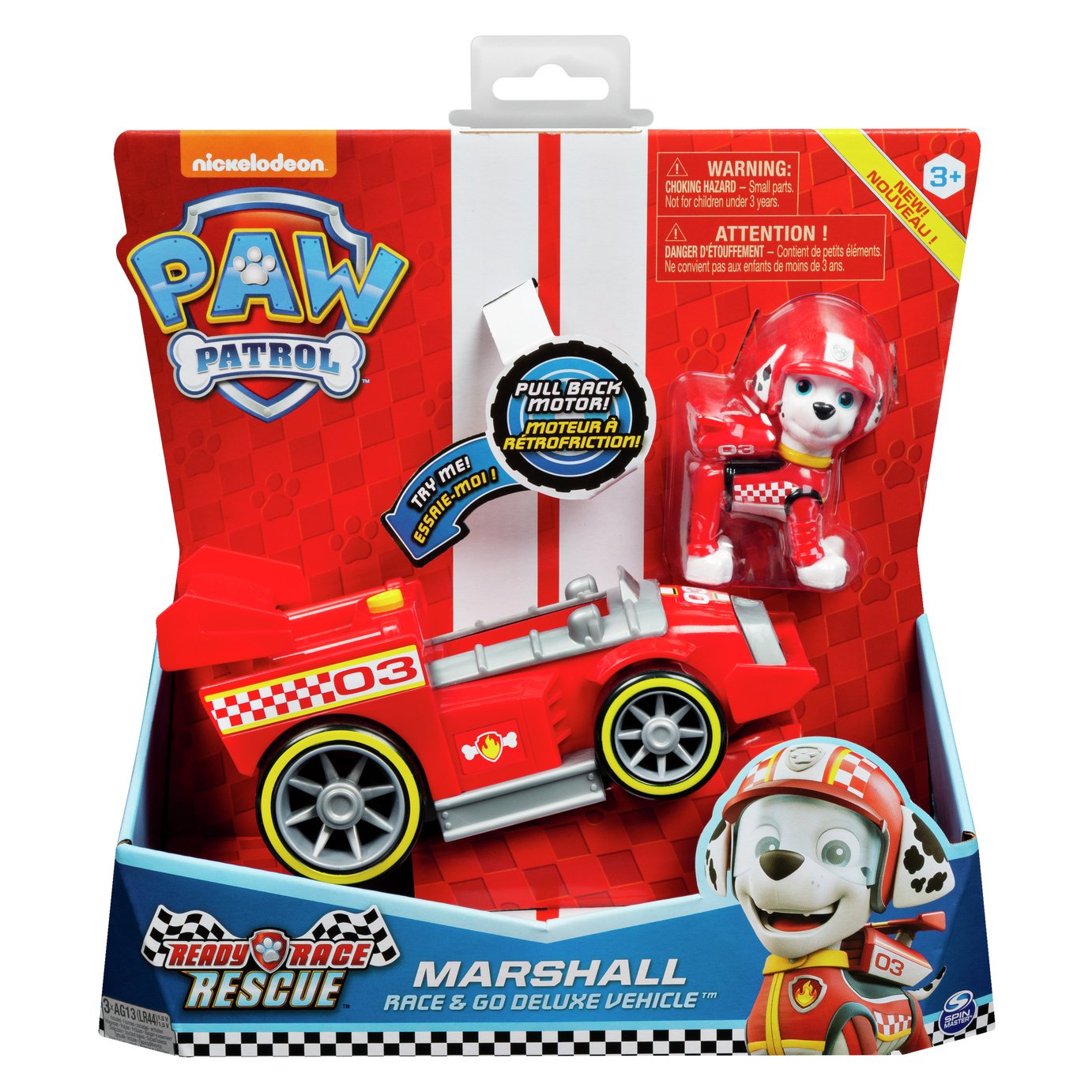 PAW Patrol Ready Race Rescue Marshall's Vehicle Review