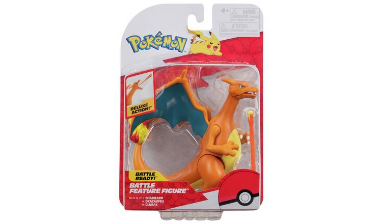 Pokemon Charizard 4.5 Inch Battle Feature Figure