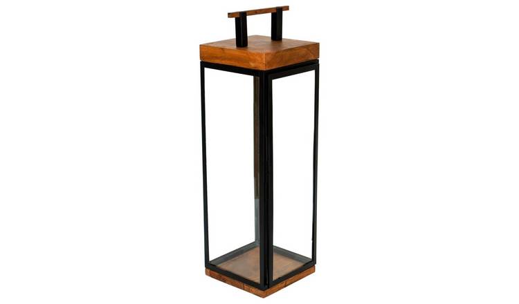 Grace Tall Lantern - Black