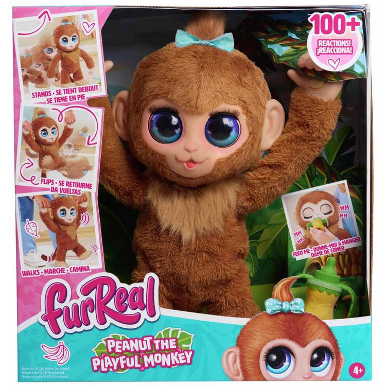 furReal Peanut The Playful Monkey 0