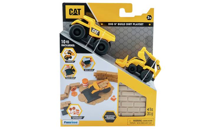 Cat Dig N' Build Dirt Playset 10 Oz