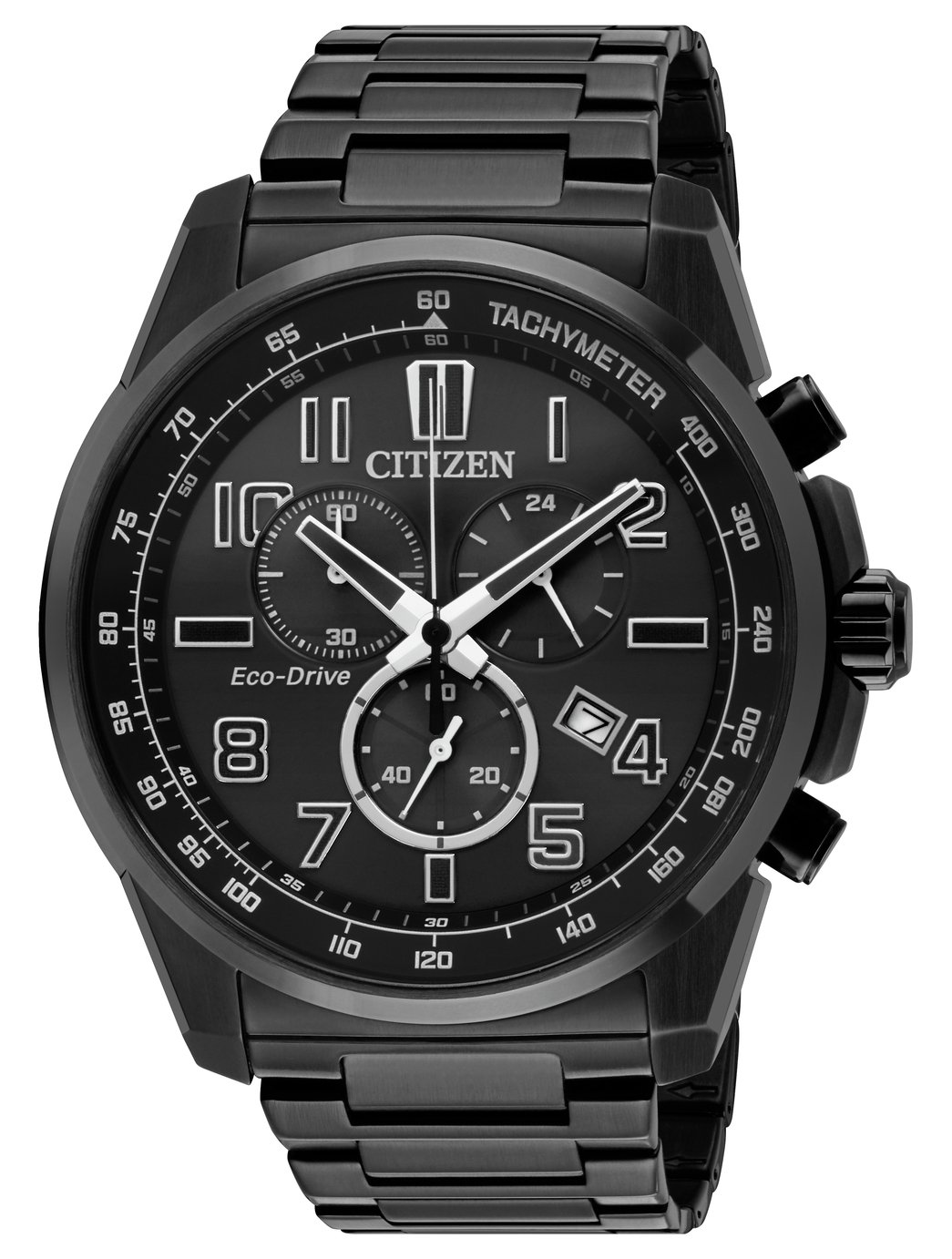 Citizen Men's Chronograph Black Stainless Steel  Watch Review