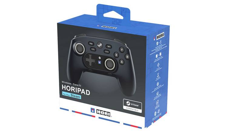 Buy HORI Steam PC Wireless Controller Midnight Black PC gaming