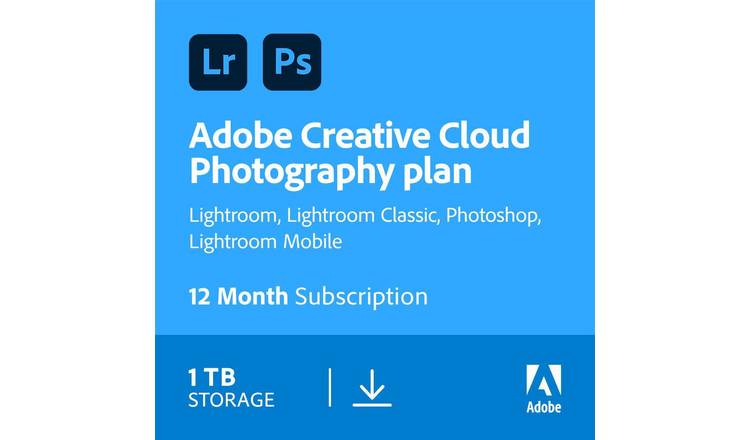 Adobe Creative Cloud All Apps 1 Year Digital Download