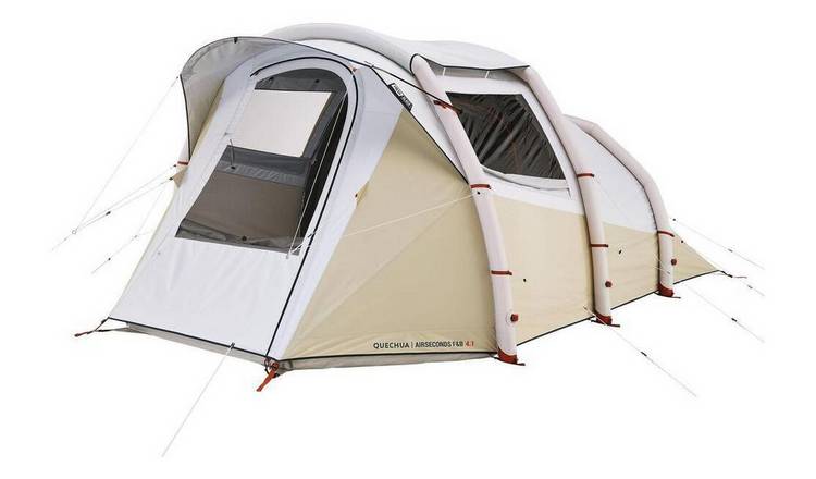 Decathlon 4 Person 1 Room Inflatable Camping Tent 4.1 F&B
