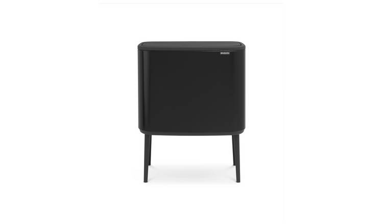 Brabantia Bo 36 Litre Touch Top Bin - Matt Black