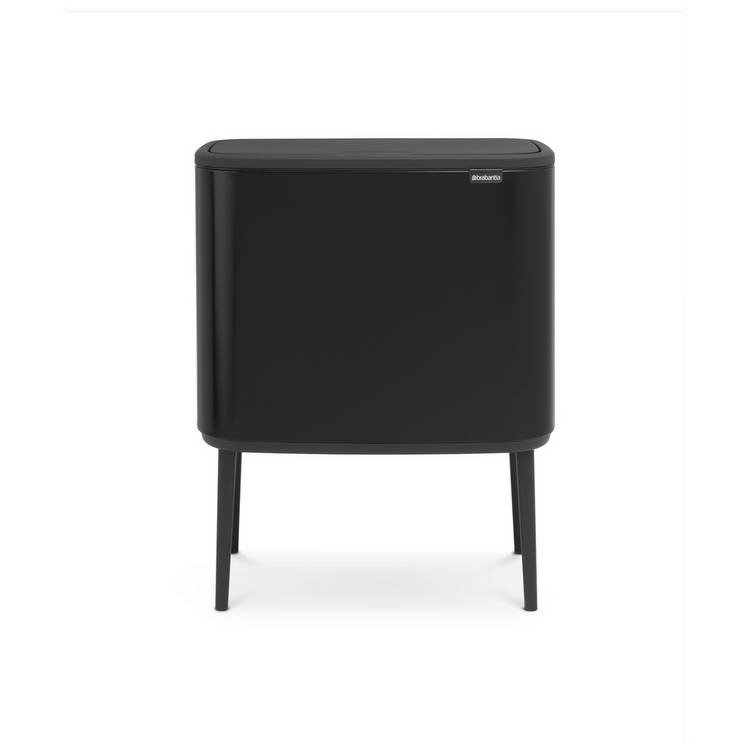Brabantia Bo 36 Litre Touch Top Bin - Matt Black 0