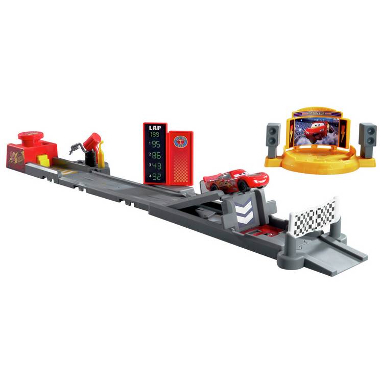Disney & Pixar Cars Piston Cup Jump and Stunt Runway Playset 0