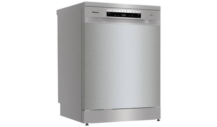 Hisense HS673C60XUK Full Size Dishwasher - Stainless Steel