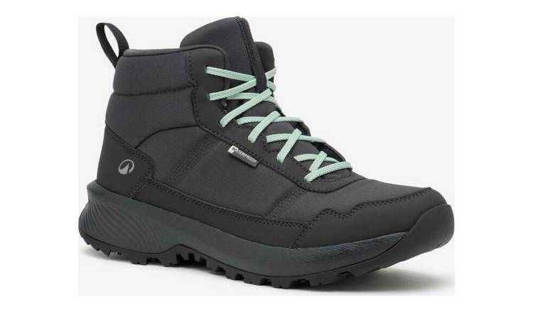 Decathlon Women'S Waterproof Mid Hiking Boots - Black Uk 6.5