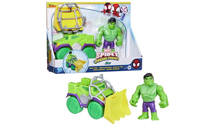 Marvel Spidey And His Amazing Friends Hulk Smash Truck