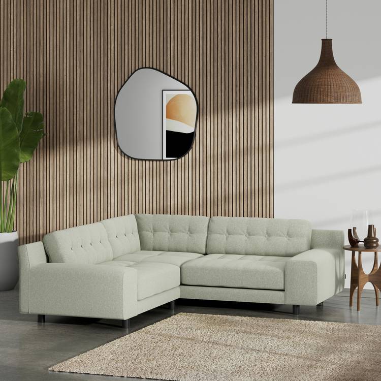 Habitat Hendricks Reversible Corner Sofa - Sage Green 0