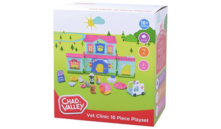 Chad Valley Clinic Of - 16 Pack Playset