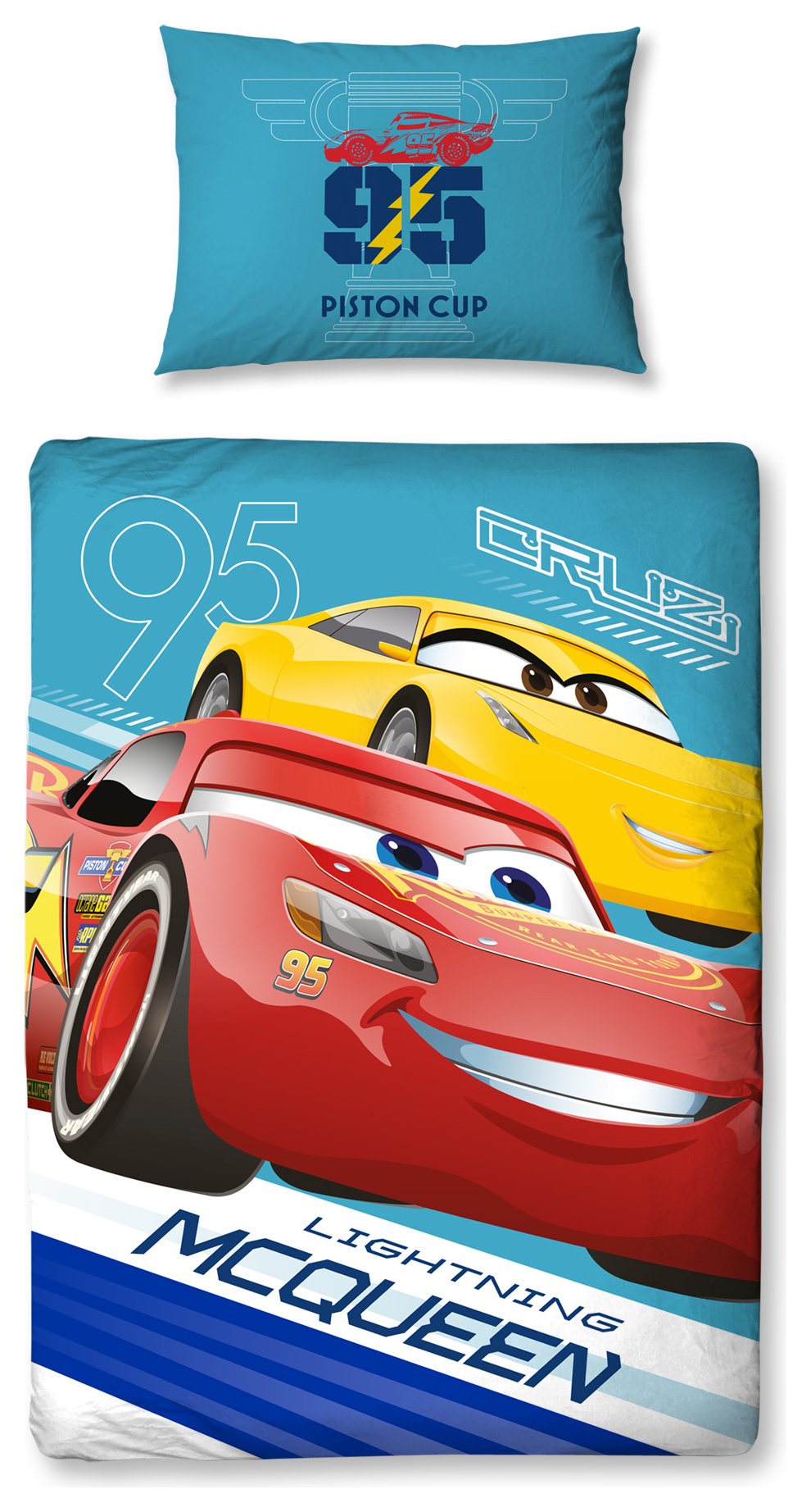 Disney Cars Panel Bedding Set - Toddler