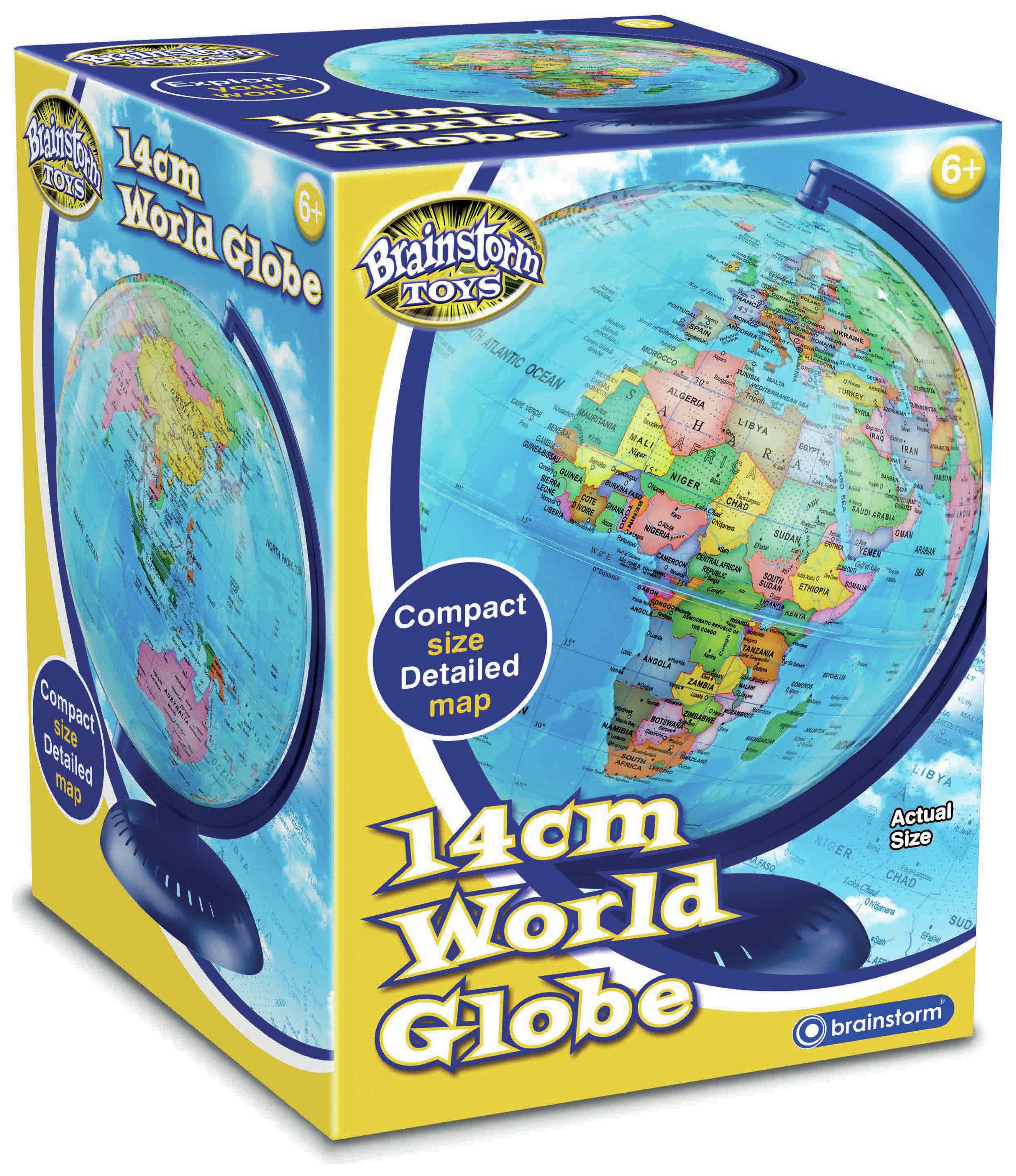 Brainstorm Toys World Globe - 14cm