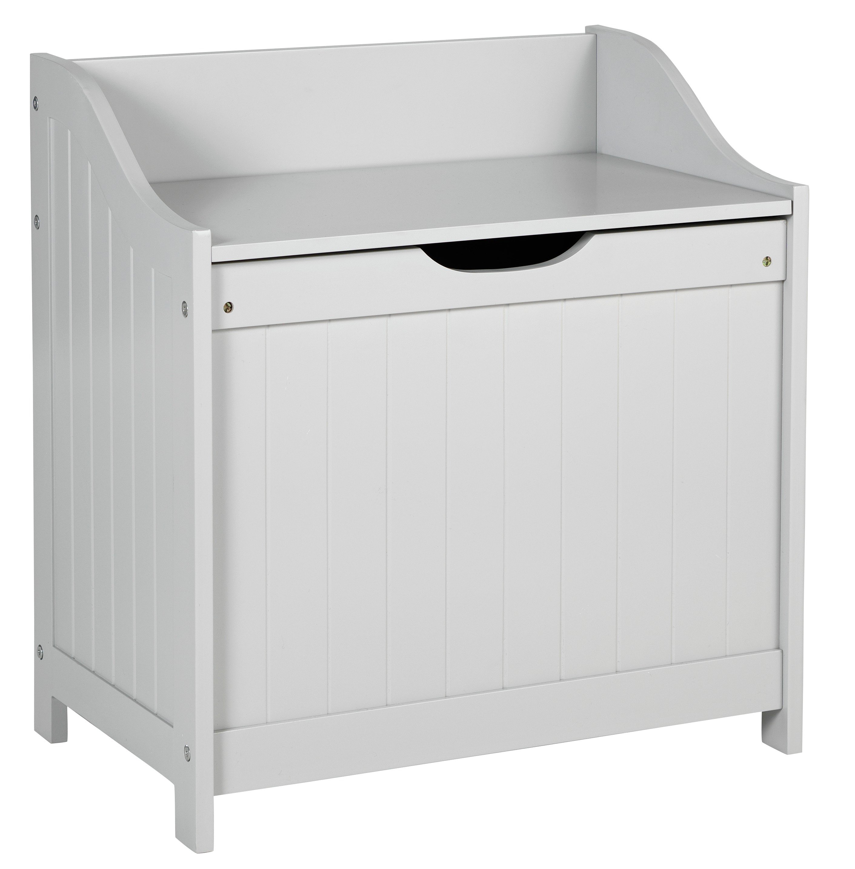 Argos Home 60 Litre Monks Bench Style Laundry Box - Grey