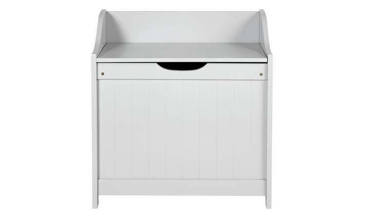 Buy Argos Home 60 Litre Monks Bench Style Laundry Box Grey