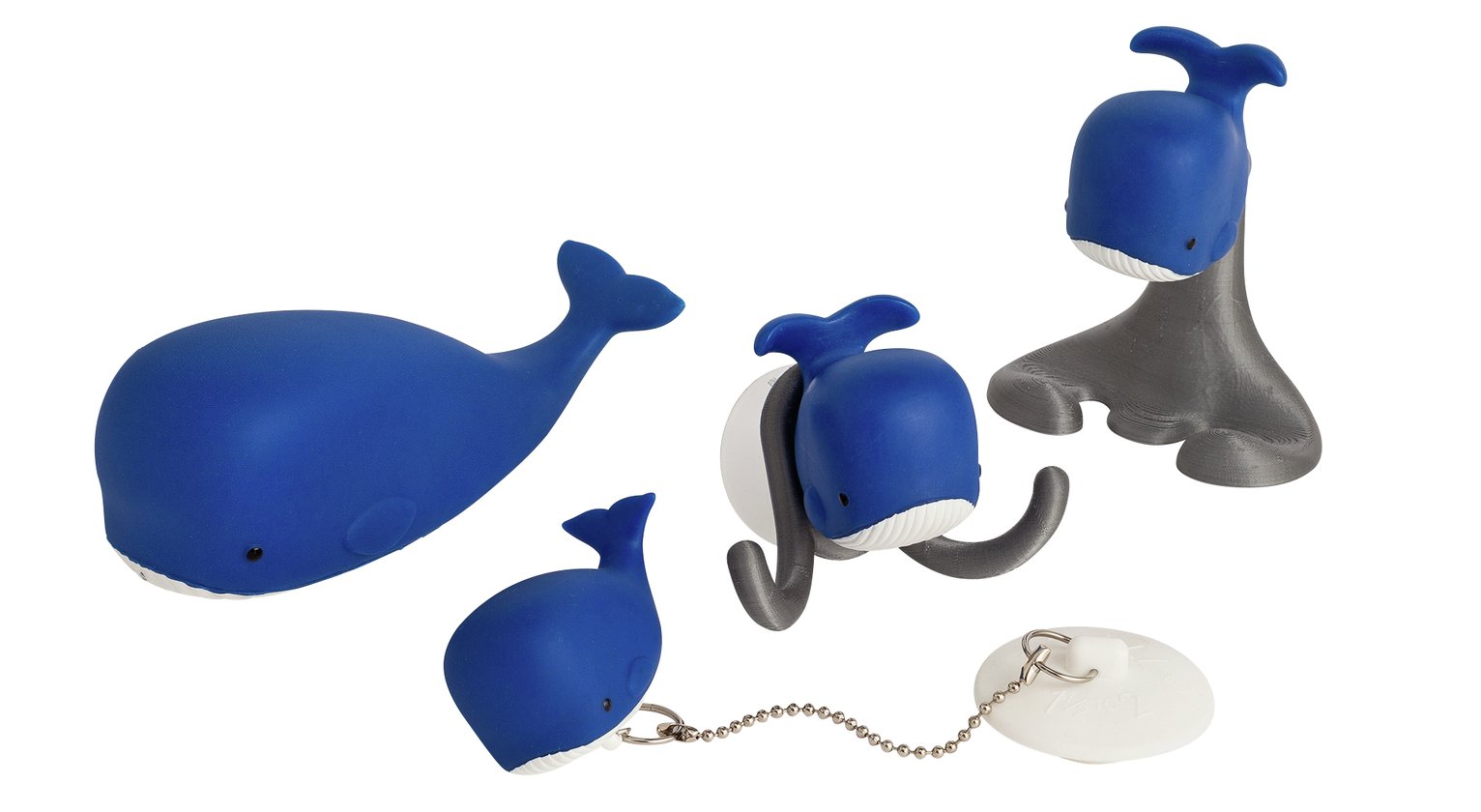 Argos Home Wally the Whale Kids Bathtime Fun Pack