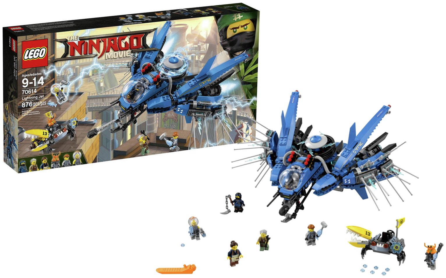 Ninjago store lightning jet