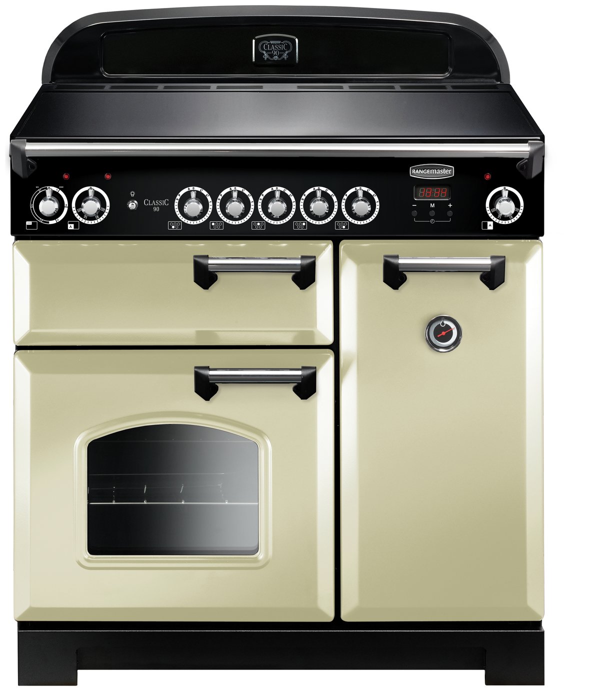 Rangemaster Classic 90cm Induction Range Cooker - Cream