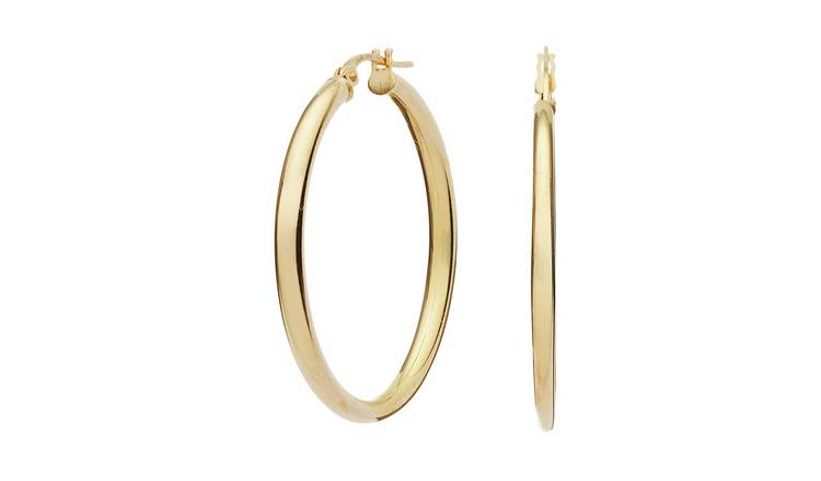 Argos gold hoop deals earrings