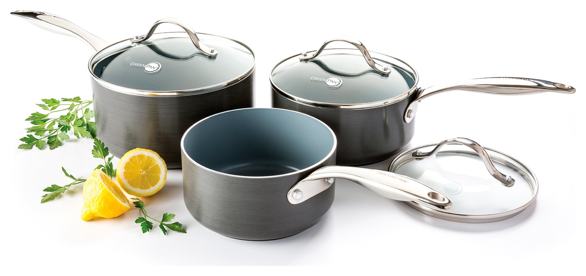 GreenPan Venice 3 Piece Saucepan Set Review