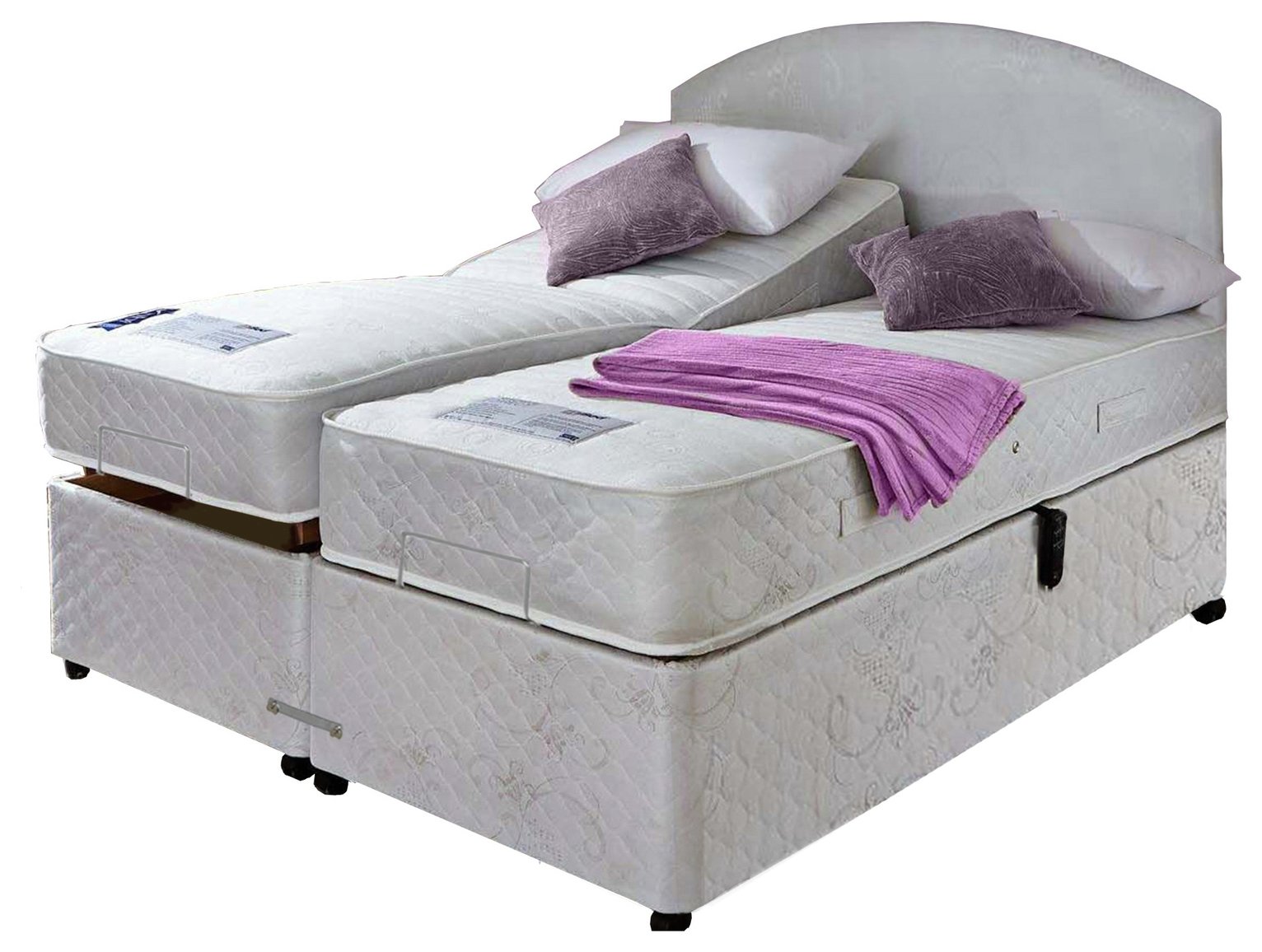MiBed Adjustable 5 Barrow King Bed. at Argos Reviews