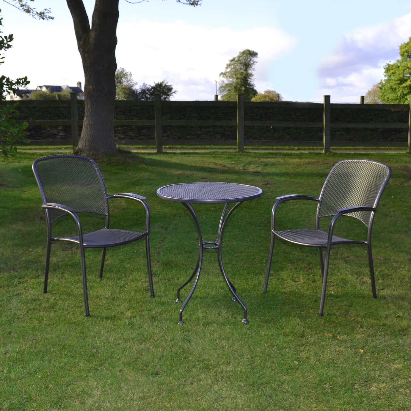 Royal Garden Carlo 2 Seater Metal Bistro Set at Argos Reviews