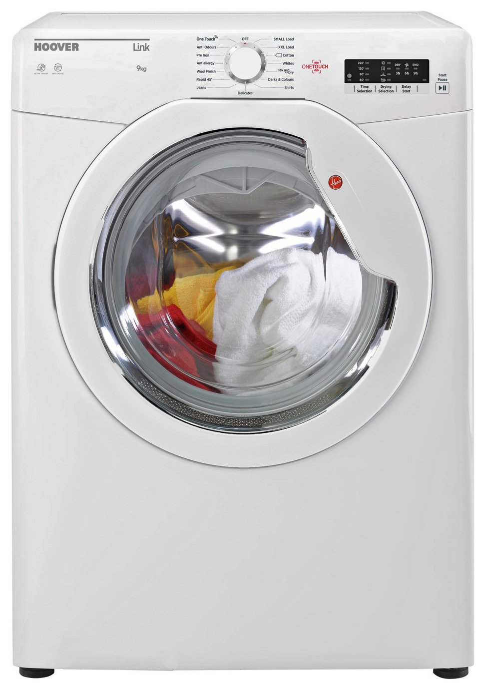 Hoover HLV9LG 9KG Vented Tumble Dryer - White