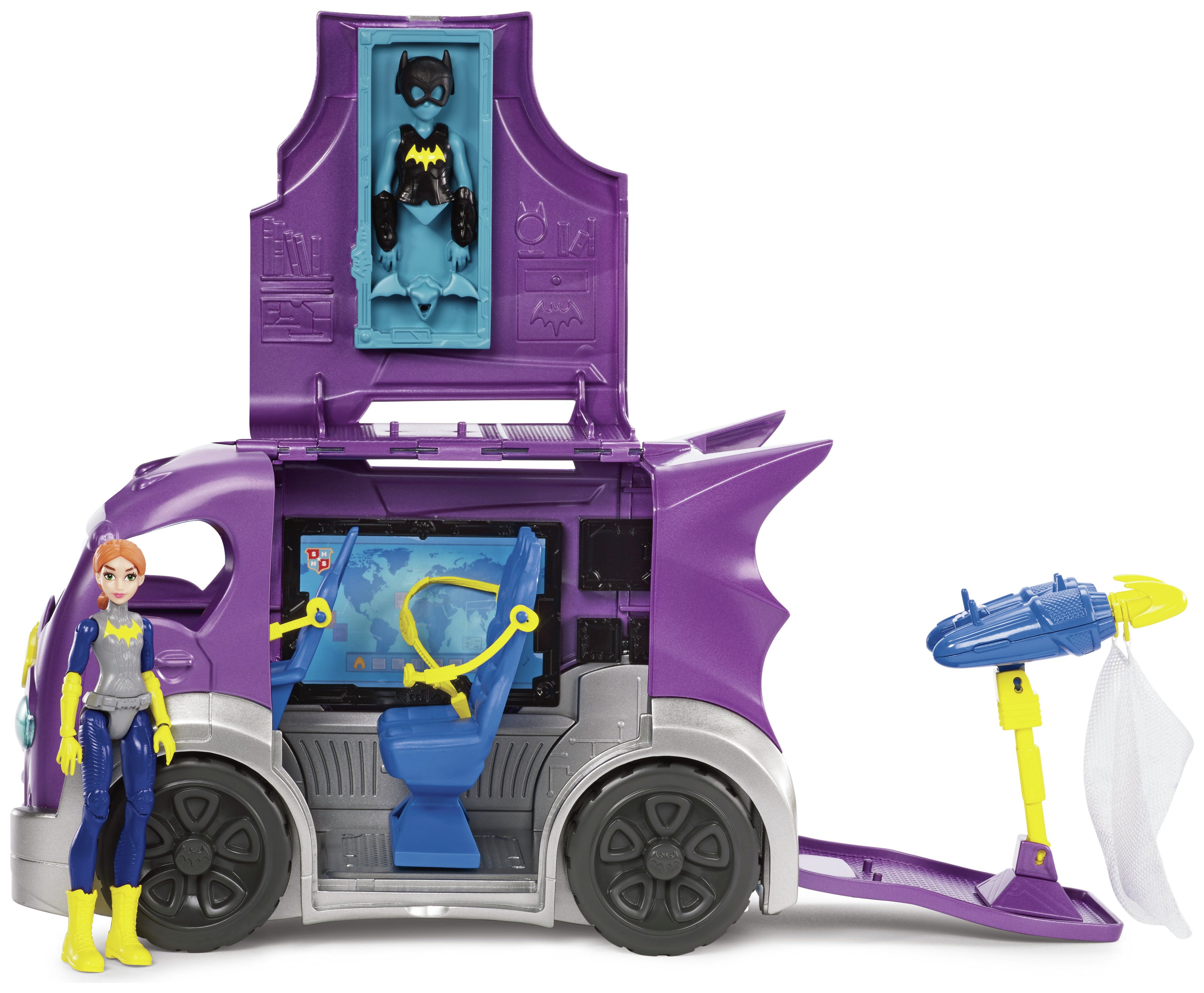 DC Super Hero Girls Batgirl & Headquarter Vehicle.