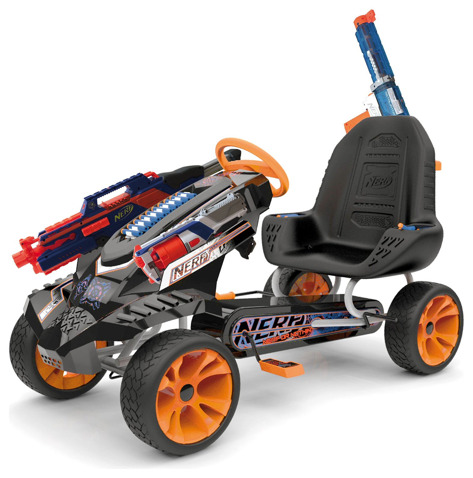 Nerf Battle Racer Pedal Go-Kart