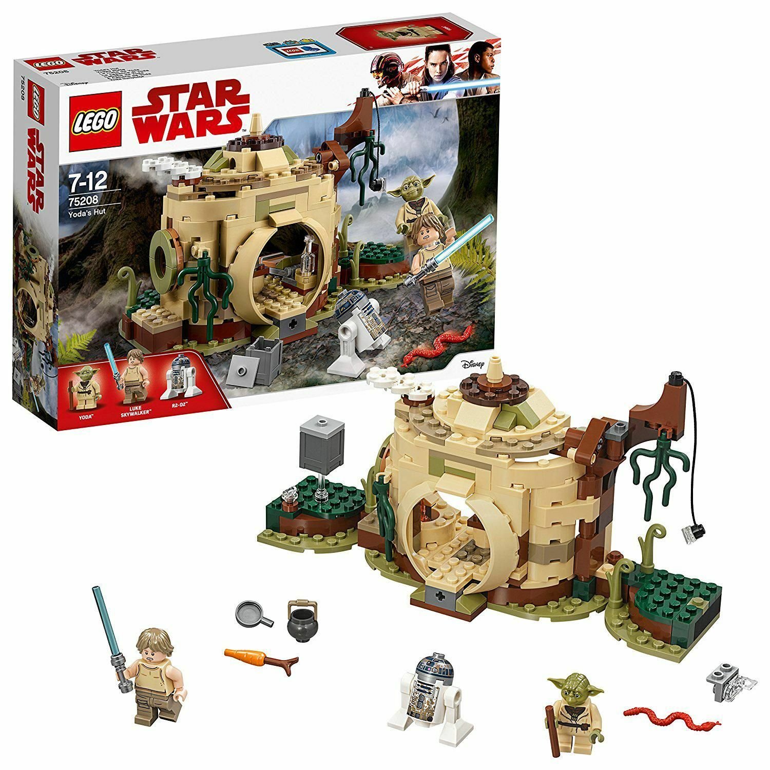 LEGO Star Wars Toy Yoda's Hut Toy Building Set - 75208