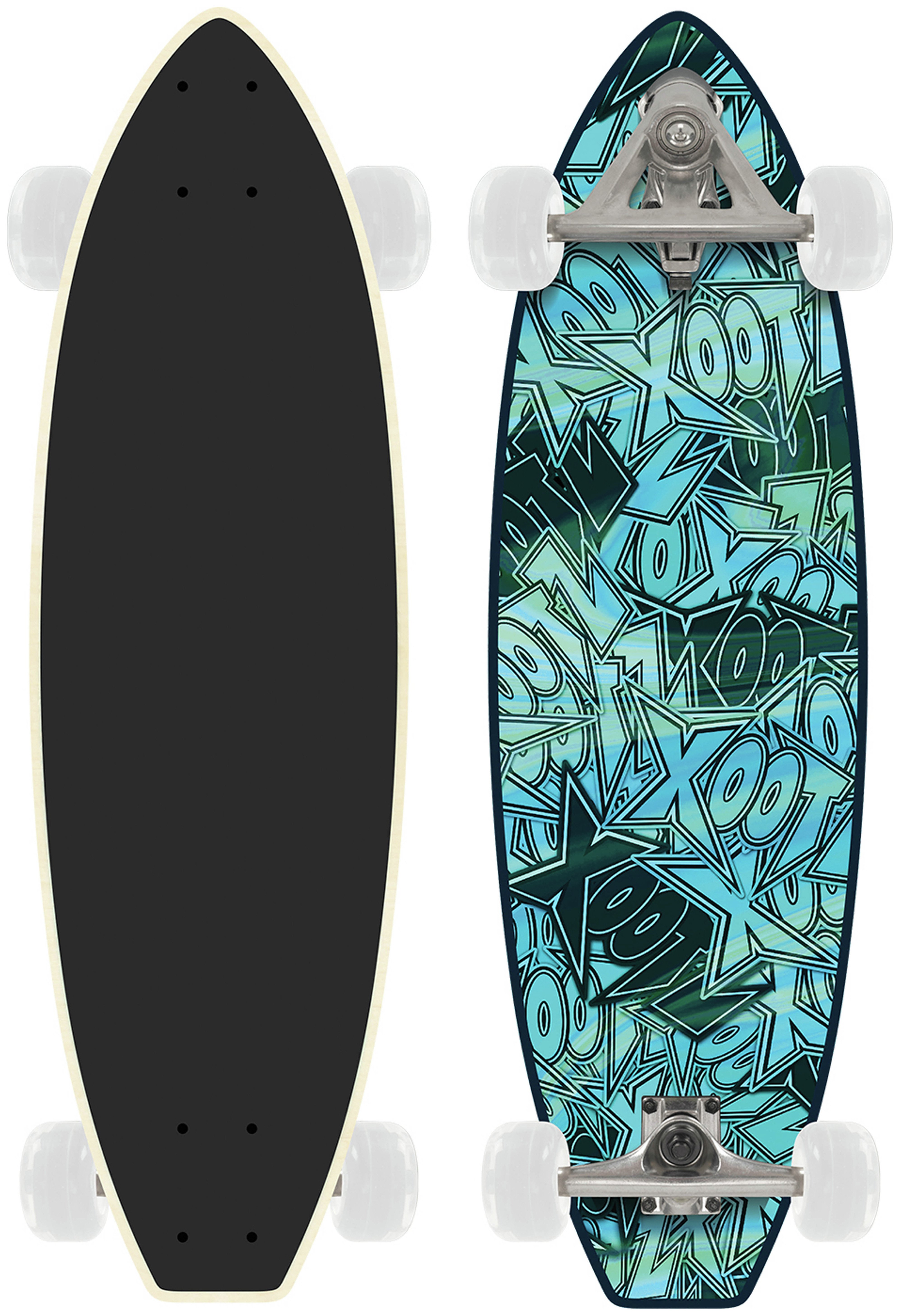 Xootz 27 Inch Carve Board - Marble