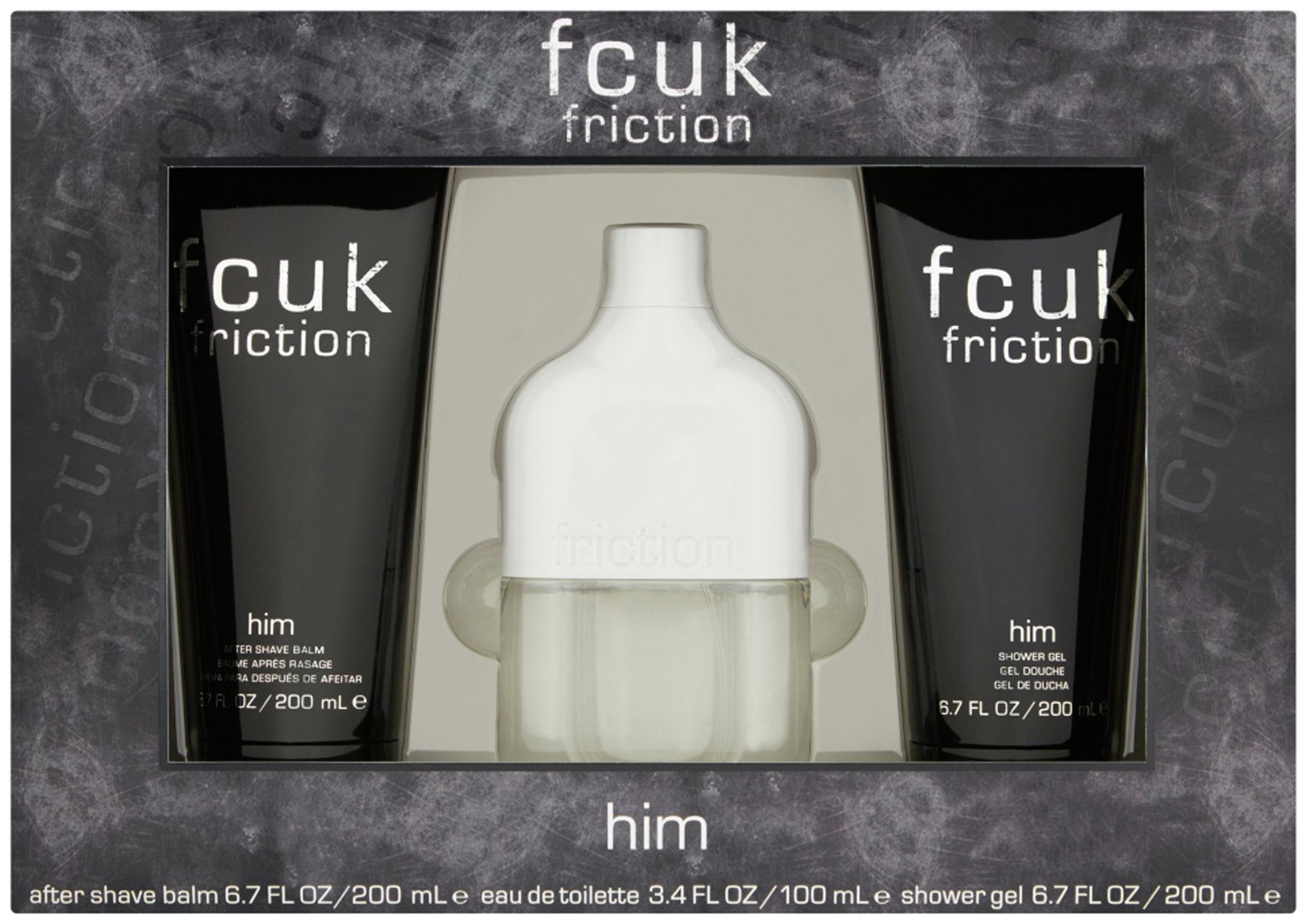 FCUK Friction Eau de Toilette for Men Gift Set