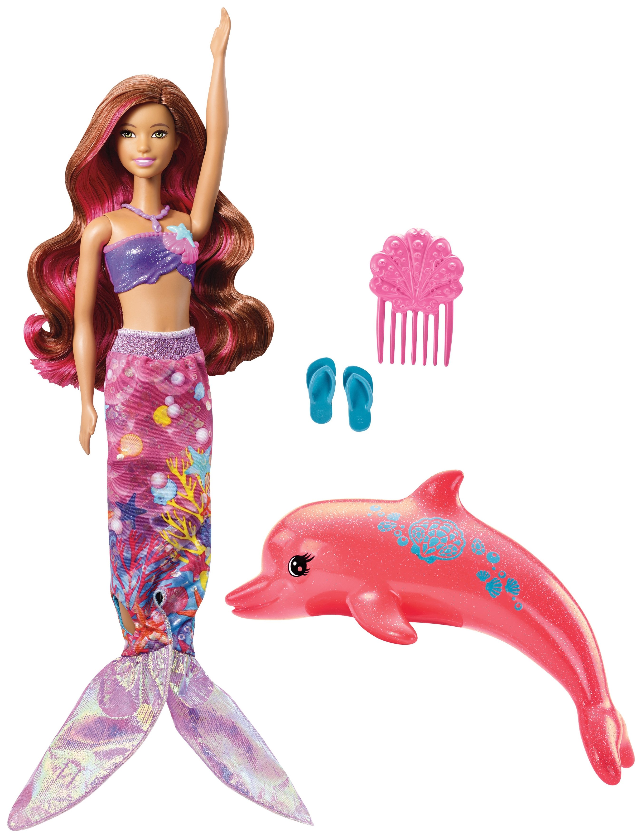 Barbie Dolphin Magic Transforming Mermaid Doll. (7289934) | Argos Price